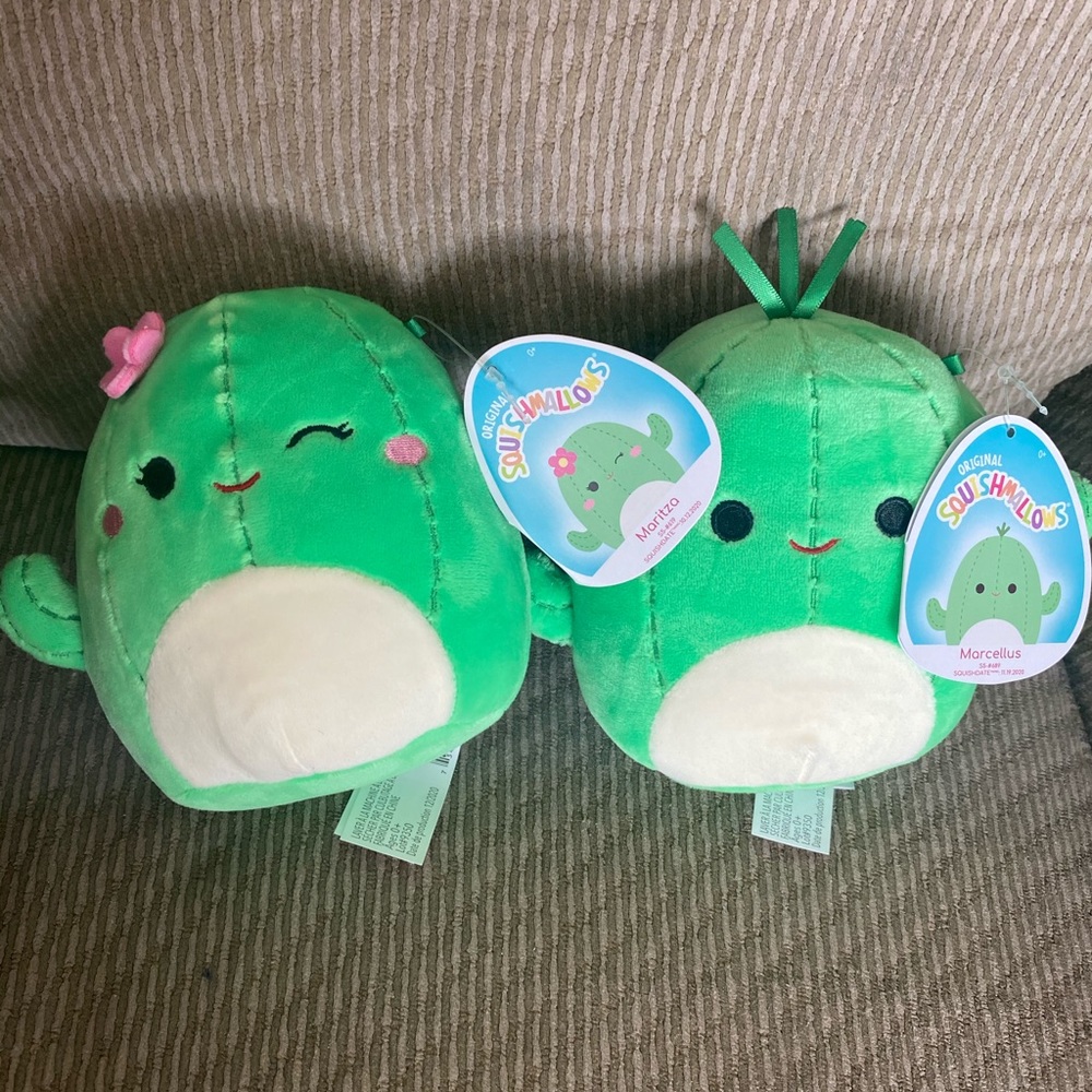 Squishmallow 5” Cactus Set